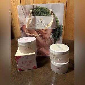 Farmhouse Fresh C of Change clinical peel pads + Thyme balancing peel pads BN